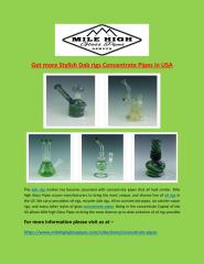 Get_more_Stylish_Dab_rigs_Concentrate_Pipes_In_USA.PDF