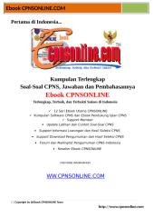 Soal CPNSONLINE.doc