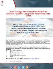 Gas Storage Water Heaters Market.docx