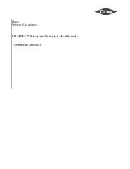 FILMTEC Technical Manual.pdf