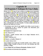 Capítulo 18  El Propósito Y Enfoque De Una Célula.doc
