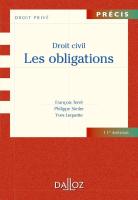 Précis De Droit Civil Les Obligations.pdf